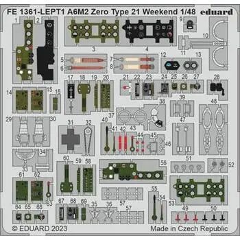 A6M2 Zero Type 21 Weekend 1/48 EDUARD in 1:48