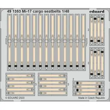 Mi-17 cargo seatbelts 1/48 AMK in 1:48