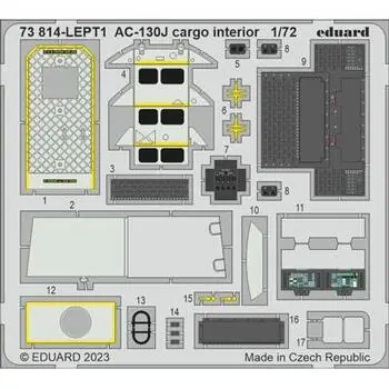 AC-130J cargo interior 1/72 ZVEZDA in 1/72