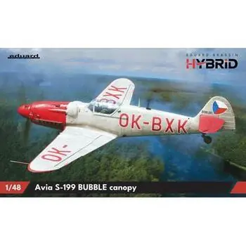 Avia S-199 bubble canopy in 1:48