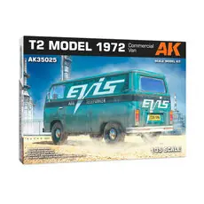 T2 MODEL 1972 Commercial Van in 1:35