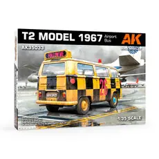 VOLKSWAGEN T2 Model 1967 Airport Bus in 1:35 VOLKSWAGEN T2 Model 1967 Airport Bus in 1:35