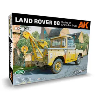 Land Rover 88 Series IIA -Crane / Tow Truck 1/35 in 1:35