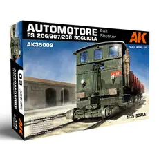 AUTOMOTORE FS 206/207/208 SOGLIOLA RAIL SHUNTER 1/35 in 1:35