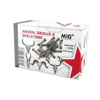 Tierschädel & Skelette 1:72