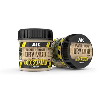 SPLATTER EFFECTS DRY MUD - 100ml (Acryl)