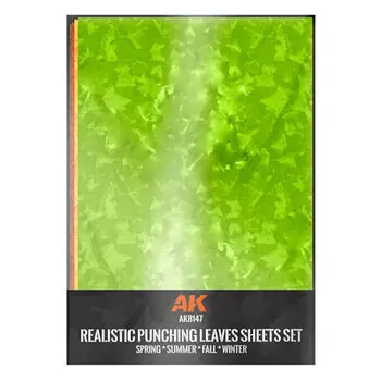 STANZENBLÄTTER-SET (4 Stück Blätter im A4-Format)