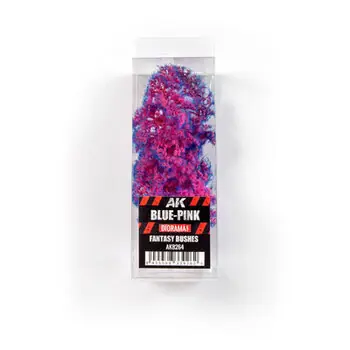 BLAU-ROSA FANTASIE-BÜSCHE