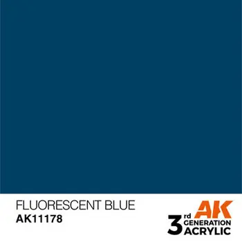 Fluoreszierendes Blau 17ml