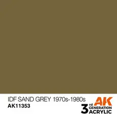 IDF Sandgrau 1970er-1980er Jahre