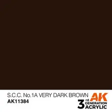 SCC Nr. 1A Sehr dunkles Braun
