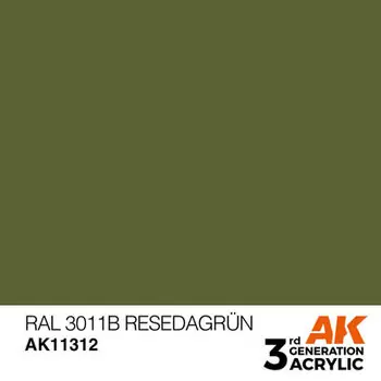 RAL 6011B Resedagrün