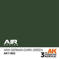 WWI Deutsches Dunkelgrün