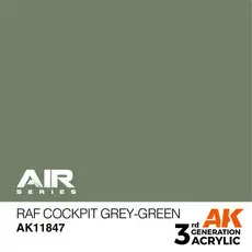 RAF Cockpit Grau-Grün