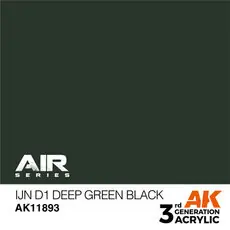 IJN D1 Deep Green Black