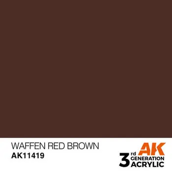 Waffen Rotbraun