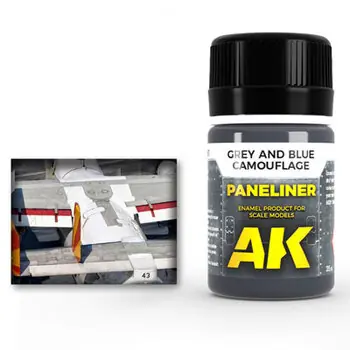 Paneliner für graue und blaue Tarnung 35ml