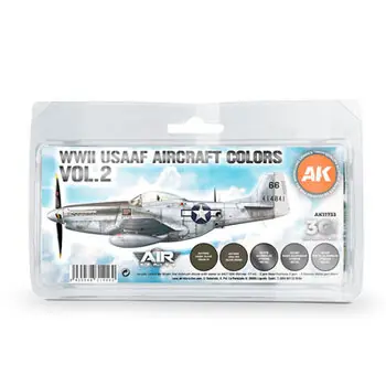 WWII USAAF Aircraft Colors Vol.2 SET 3G