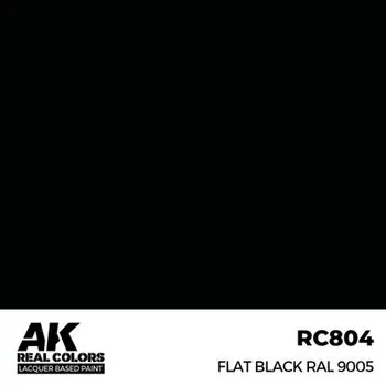 Real Colors: Mattschwarz RAL 9005 17 ml.