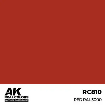 Real Colors: Rot RAL 3000 17 ml.