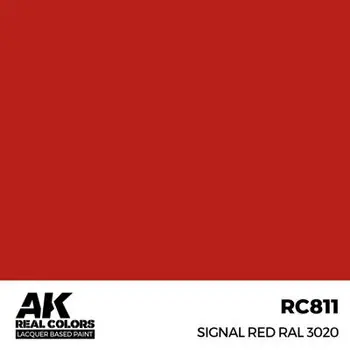 Real Colors: Signalrot RAL 3020 17 ml.