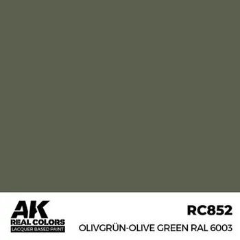 Real Colors: Olivgrün-Olive Green RAL 6003 17 ml.