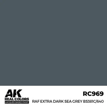 Real Colors: RAF Extra Dark Sea Grey BS381C/640 17 ml.