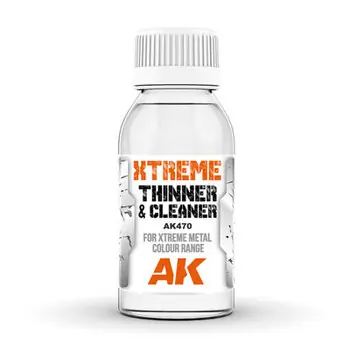 XTREME REINIGER & VERDÜNNER für die Xtreme Metallfarbpalette