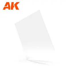 0,20 mm/0,008 Zoll Dicke – Klares organisches Glas/Acryl