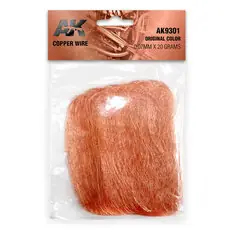Kupferdraht 0,07 mm x 20 Gramm ORIGINALFARBE Kupferdraht 0,07 mm x 20 Gramm ORIGINALFARBE