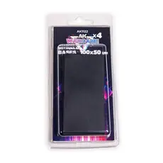 RECTANGULAR BASES 100x50mm x 4 units RECTANGULAR BASES 100x50mm x 4 units