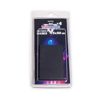 RECTANGULAR BASES 75x50mm x 4 units