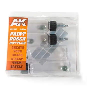 Farbdosierflaschen 4x60 ml