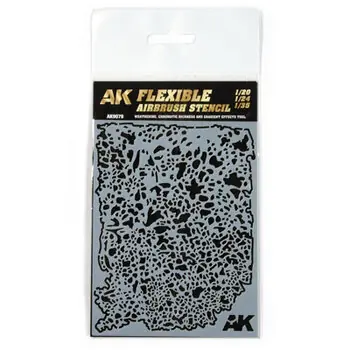 Flexible Airbrush-Schablone 1/20 - 1/24 - 1/35