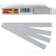 Trockenschleifpapier 800er Körnung x 50 Einheiten
