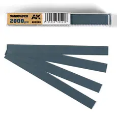 Nassschleifpapier 2000er Körnung x 50 Einheiten