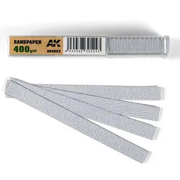 Trockenschleifpapier, Körnung 400, 50 Stück