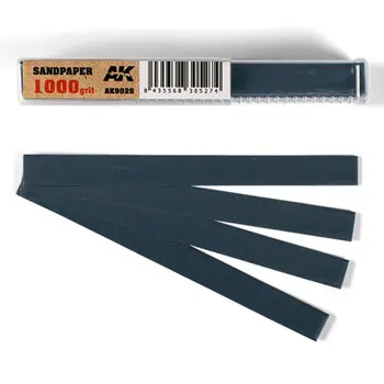 Nassschleifpapier 1000er Körnung x 50 Einheiten