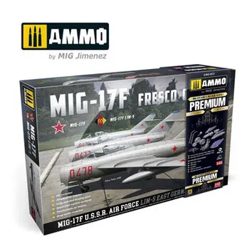 1/48 MIG-17F / Lim-5, U.S.S.R. - G.D.R. Premium Edition in 1:48