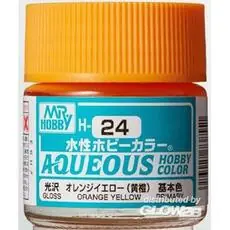Aqueous wässrige Hobbyfarben (10 ml) Orange Gelb
