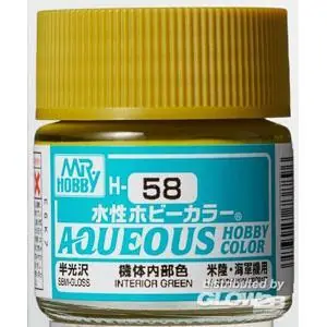 Aqueous wässrige Hobbyfarben (10 ml) Innengrün