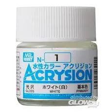 Mr Hobby -Gunze Acrysion (10 ml) Weiß