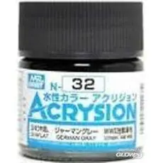 Mr Hobby -Gunze Acrysion (10 ml) German Grey