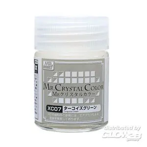 Mr Hobby -Gunze Mr. Crystal Color (18ml) Türkisgrün