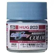 Mr Hobby -Gunze WASSERFÖRDERLICHE GUNDAM-FARBE (10 ml) HIMMELBLAU FÜR YZAK JULE