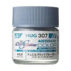 Mr Hobby -Gunze WASSERFARBE GUNDAM (10ml) DUEL BLITZ BLAUGRAU