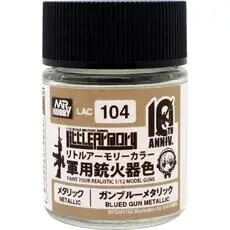 Mr Hobby -Gunze Little Armory Farbe (18ml) 10. Jubiläums-Blau-Gun Metallic