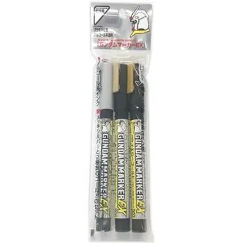 Mr Hobby -Gunze Gundam Marker EX Gundam Versilbert & Gold 2 Typen Set