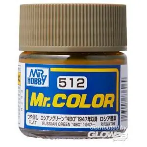 Mr Hobby -Gunze Mr. Color (10 ml) Russisch Grün „4BO“ 1947-