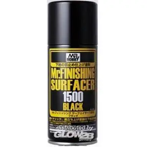 Mr Hobby -Gunze Mr. Finishing Surfacer Acer 1500 Black (170 ml)